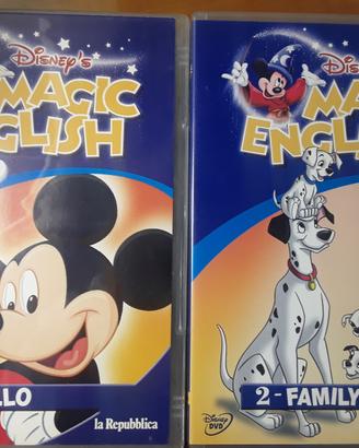 DVD 18 pz  x Bimbi Disney (M.English)