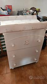 fasciatoio con cassetti