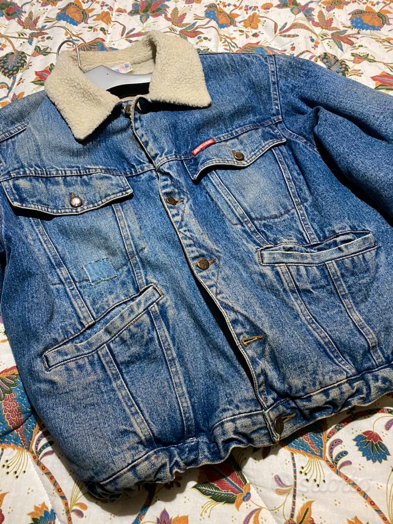 Giubbotto jeans AMERICANINO con pelo Abbigliamento e Accessori