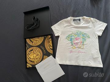 T-shirt bimba VERSACE originale e pari al nuovo