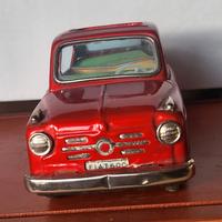 Bandai-Giappone FIAT 600 in latta litografata 1960