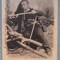 Cartolina Ploaghe Costume 1903 Stupenda B/N