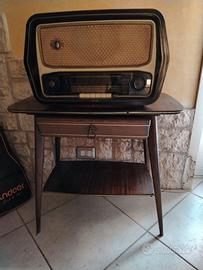 Radio giradischi anni 50 con mobiletto