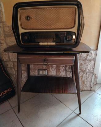 Radio giradischi anni 50 con mobiletto