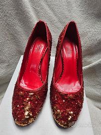 scarpe con pailettes