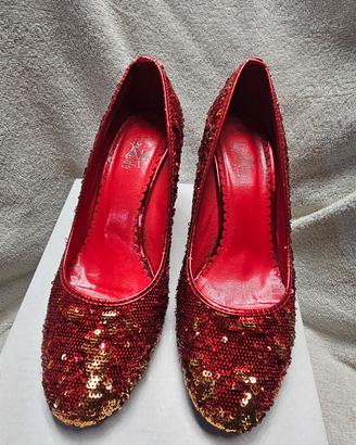 scarpe con pailettes