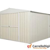 Box prefabbricato in acciaio 360x430cm avorio