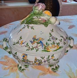 zuppiera (terrina) vintage in ceramica
