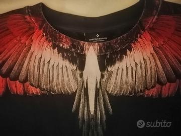 Felpa Uomo verde oliva - Originale Marcelo Burlon 