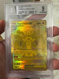 Mega Lucario Ex Gold 188 BGS