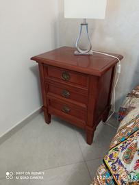 camera da letto in legno