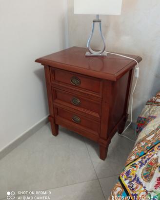 camera da letto in legno