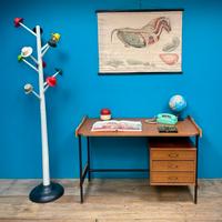 SCRIVANIA SCRITTOIO MIDCENTURY SCANDINAVA TEAK