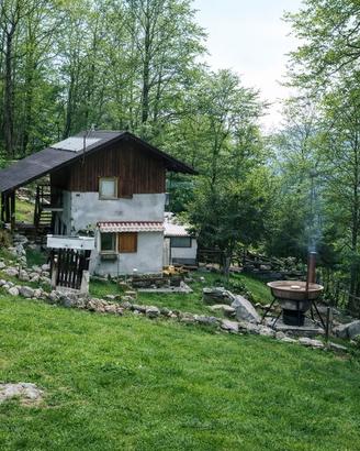Baita in montagna con dependance per ospiti