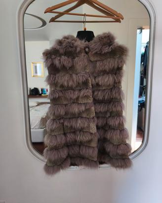 Gilet in volpe