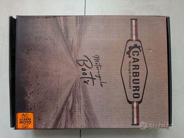 Stivali da moto Carburo TIMBER WP Marrone