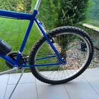 mountain bike colore blu