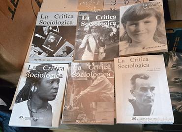 stock 6 libri la critica sociologica