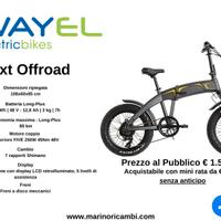 E-BIKE WAYEL NEXT OFF ROAD