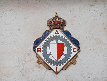 RACI stemma auto epoca originale fascismo ACI