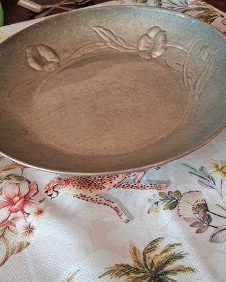 Piatto in silverplated, Calegaro