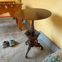 Tavolino tondo in legno meta 900