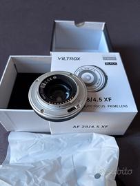 VILTROX 28mm F4,5 per Fujifilm Obiettivo pancake
