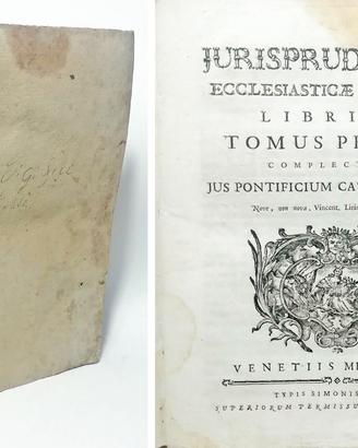 JURISPRUDENTIAE ECCLESIASTICAE UNIVERSAE 1787