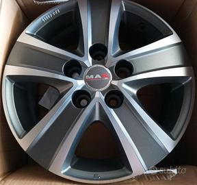 Cerchi in lega MAK 16 pollici FIAT DUCATO
