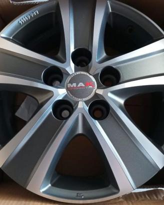 Cerchi in lega MAK 16 pollici FIAT DUCATO