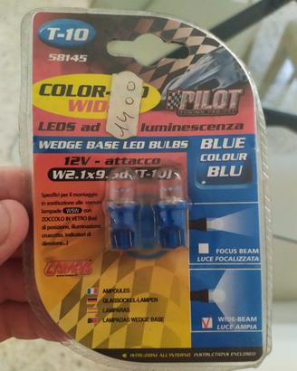 Lampadine led di colore blu