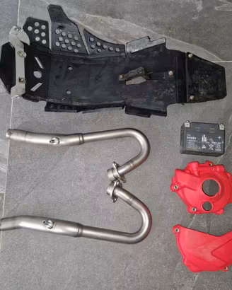 CRF 250 2018 in poi paramotore batteria protezione