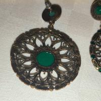Orecchini Pendenti Vintage Bigiotteria misure in f