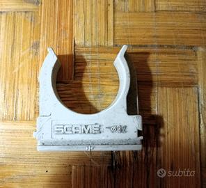 CLIP FISSATUBO A SCATTO Ø 32 50 PZ SCAME
