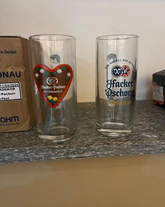 Bicchieri birra Oktoberfest