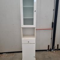 MOBILE COLONNA SPECCHIO BAGNO CON ANTE GIREVOLE