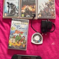 Psp + giochi + caricabatterie originale