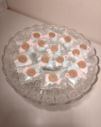 20 Gessetti Bomboniere Segnaposto Gender Reveal