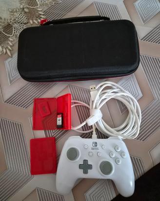 custodia e gioco nintendo switch