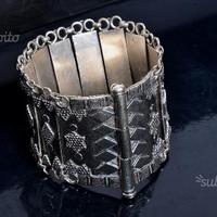 Antico bracciale in argento 925 - Samarcanda -