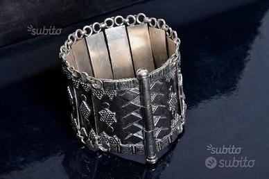 Antico bracciale in argento 925 - Samarcanda -
