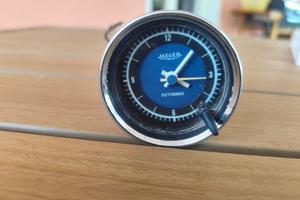 orologio da cruscotto vintage Jaeger Italia Elettr