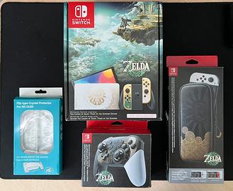 Nintendo Switch OLED Zelda + Pro Controller