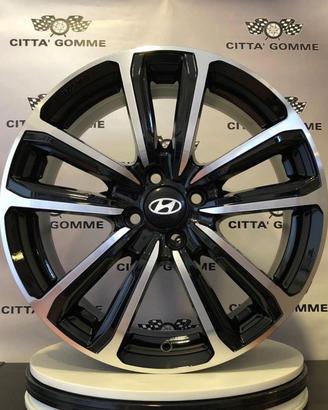 Cerchi in lega Hyundai i10 i20 Accent Atos Getz 17