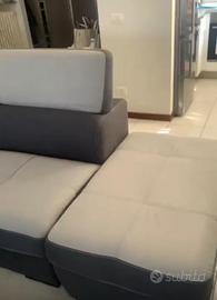 Divano letto angolare comodo e spazioso
