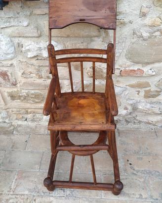 seggiolone bimbo vintage
