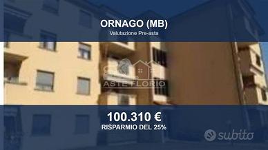 Immobile in asta di 70 m² con box auto a Ornago
