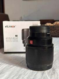 Viltrox  85mm 1.8 mark II (per Fuji)