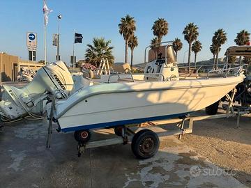Barca MARINO - GABRY 550 + Motore EVINRUDE 90