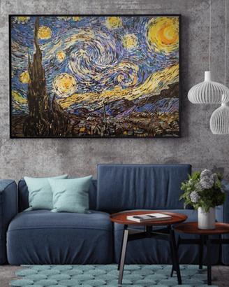 Van Gogh la Notte Stellata dipinto
